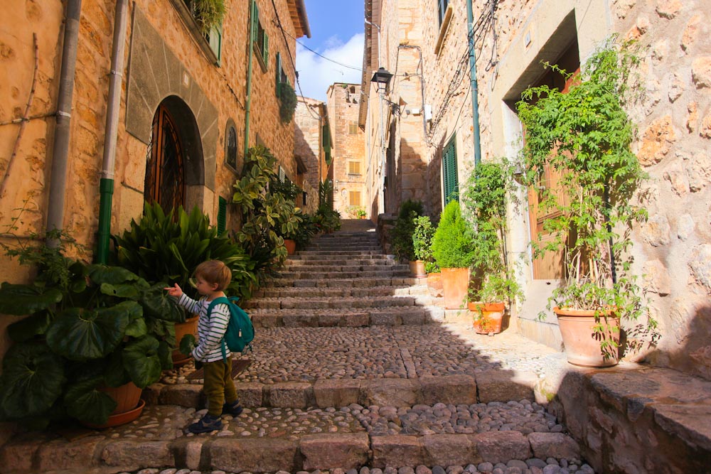 Alleine reisen mit Kindern: in Mallorca