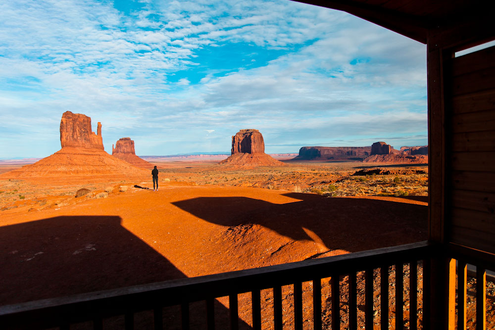 Hotel THE VIEW Monument Valley – unsere Cabin mit Ausblick