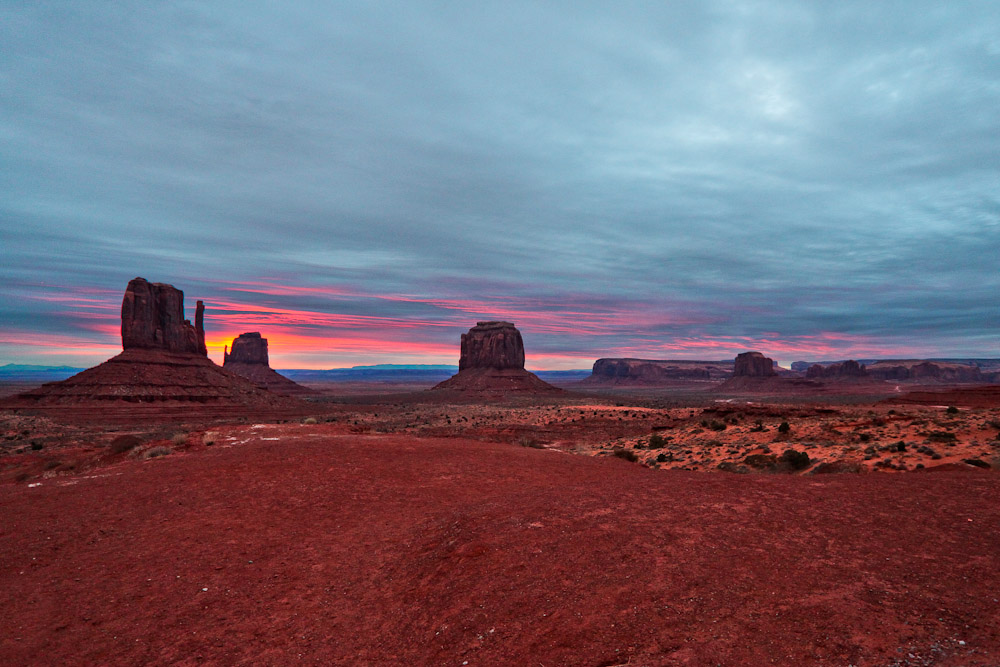 Sonnenaufgang Monument Valley