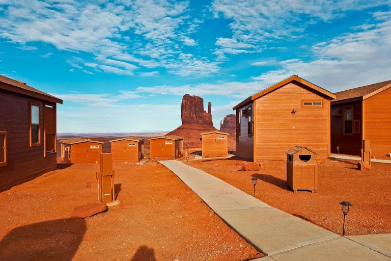 Hotel THE VIEW Monument Valley unsere Cabin mit Ausblick Hotel THE VIEW Monument Valley unsere Cabin mit Ausblick