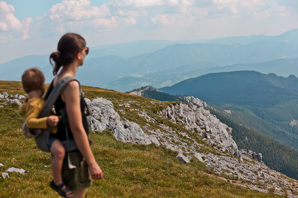 Am Schneeberg mit Kindern wandern