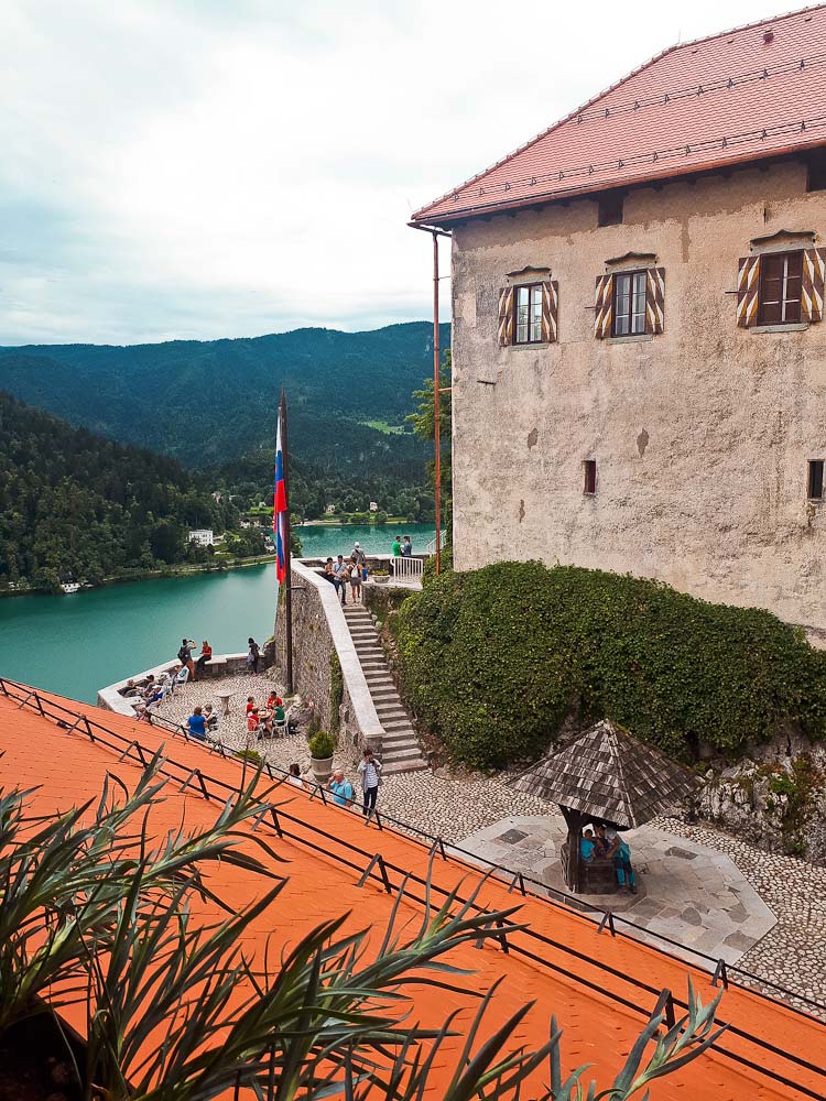 Burg Bled am Bleder See in Slowenien