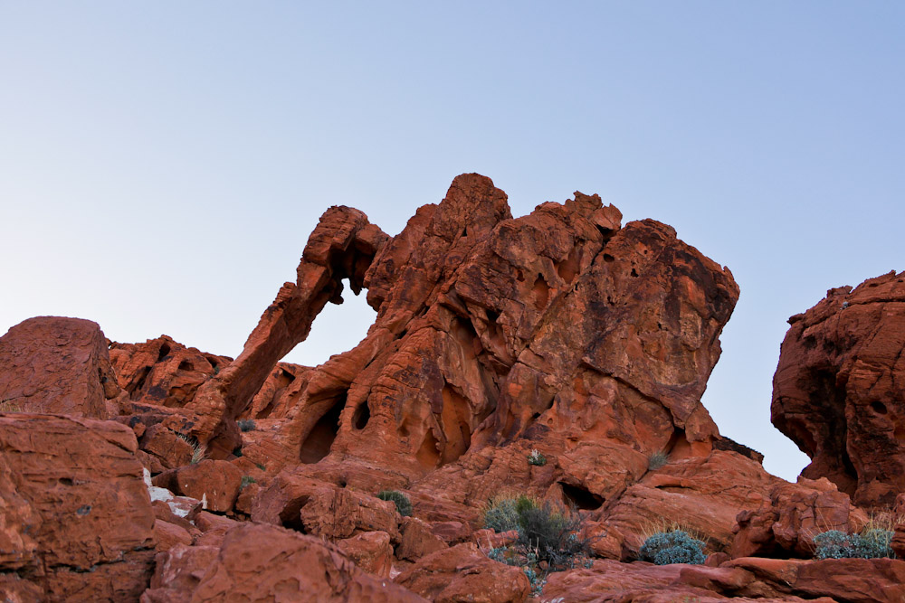 Valley of Fire Sehenswürdigkeiten: Elephant Rock