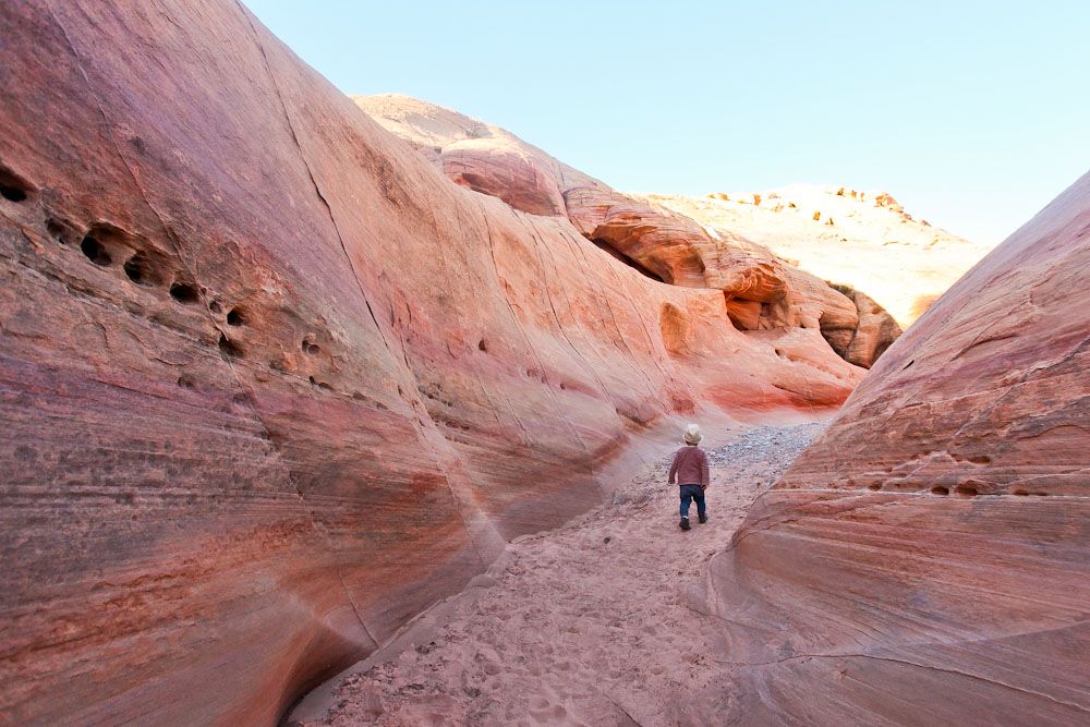 Der Pink Canyon leuchtet rosa