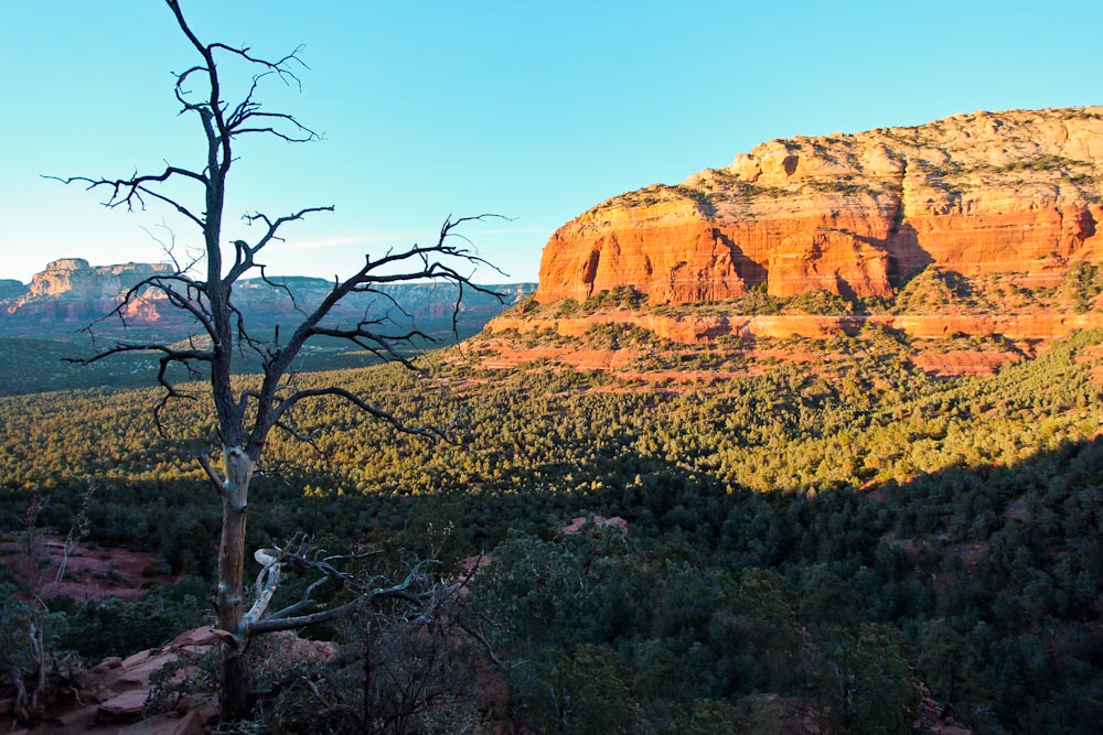 Ausblick vom Devils Bridge Trail in Sedona