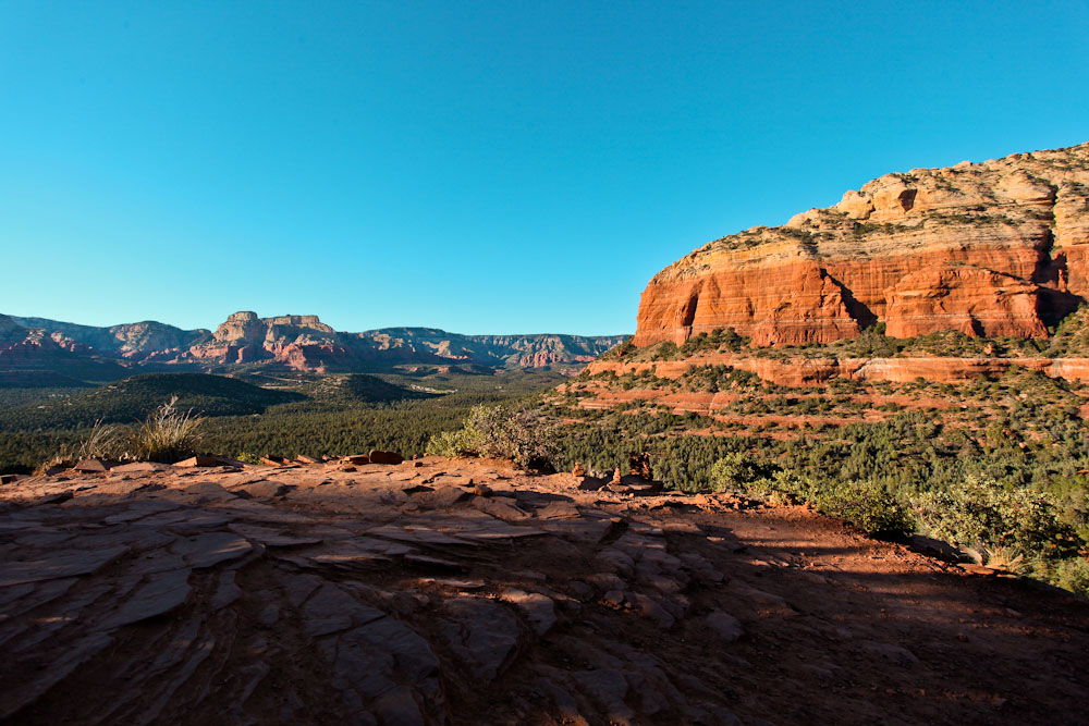 Ausblick Sedona Devils Bride Trail