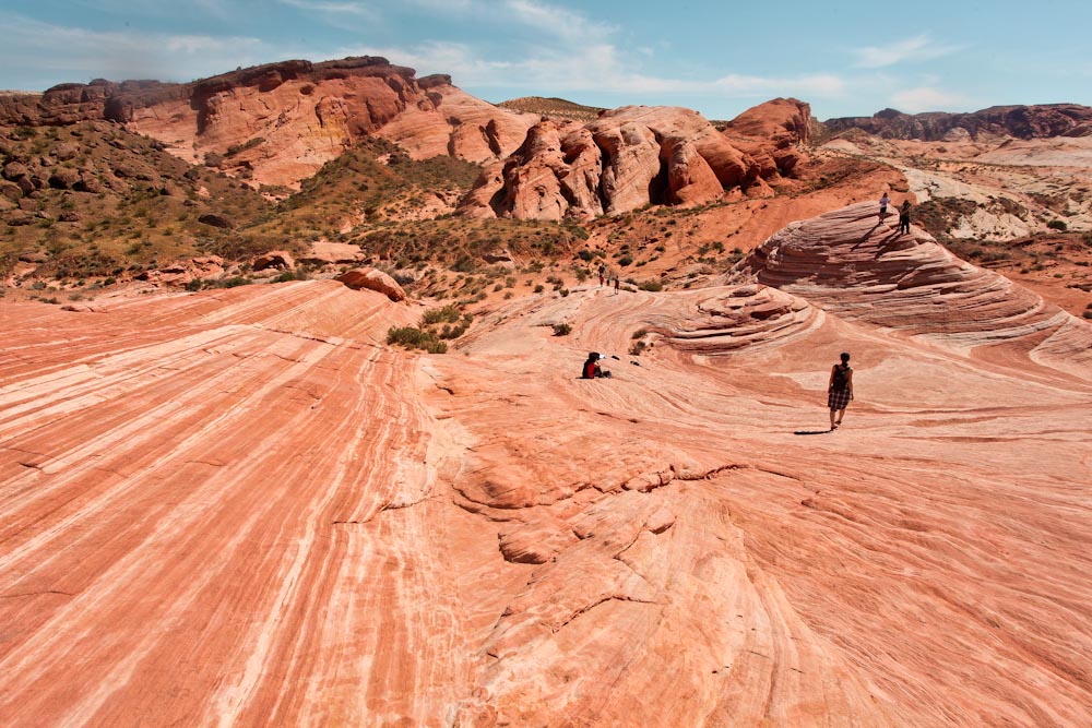 Fire Wave Trail Valley of Fire Wanderungen