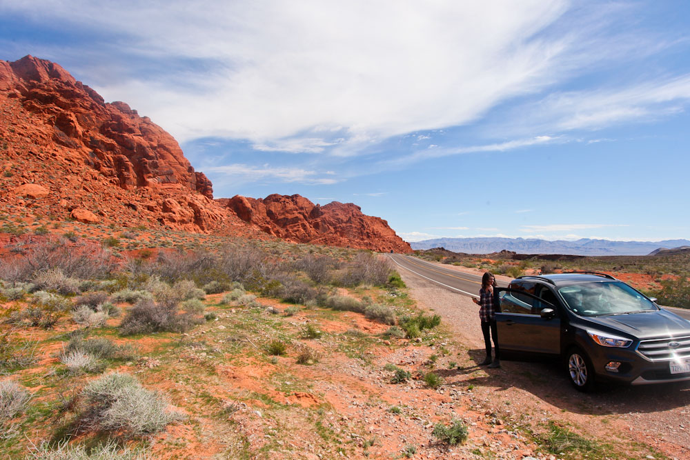Valley of Fire Tagesroute