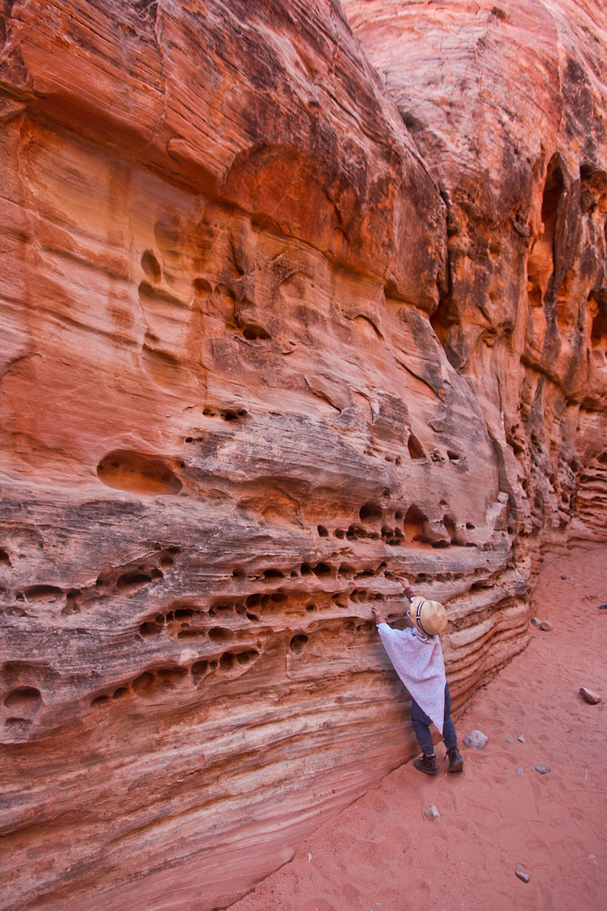 Valley of Fire mit Kind