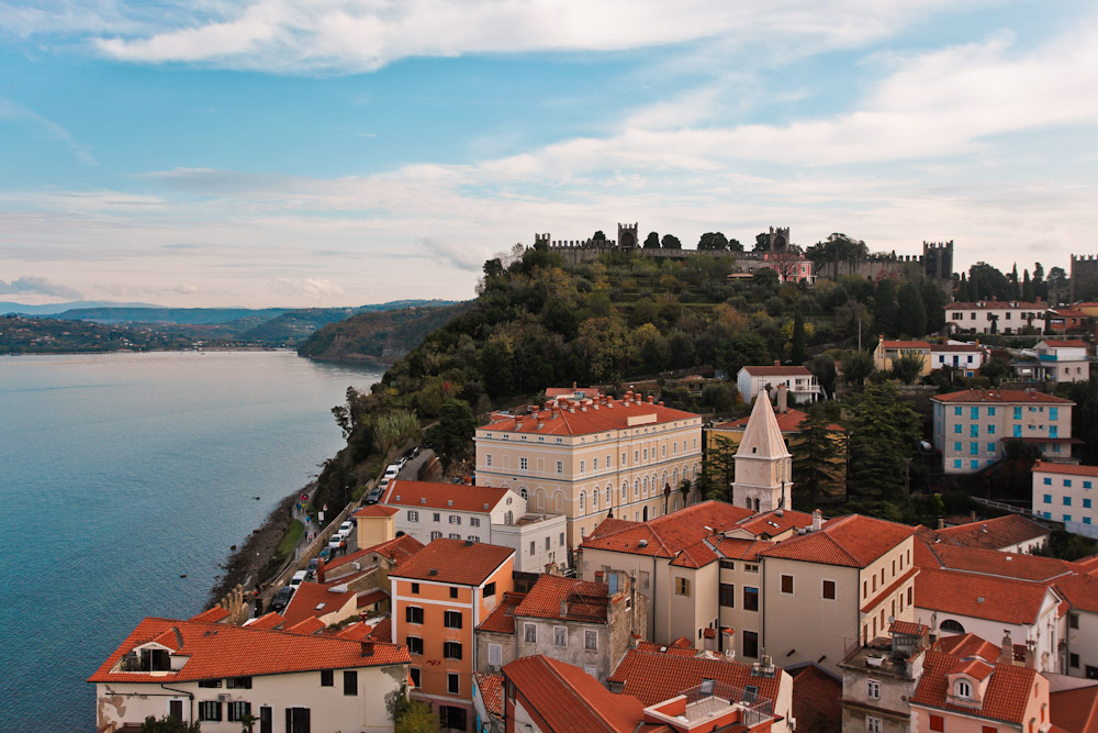 Piran Ausblick vom Glockenturm