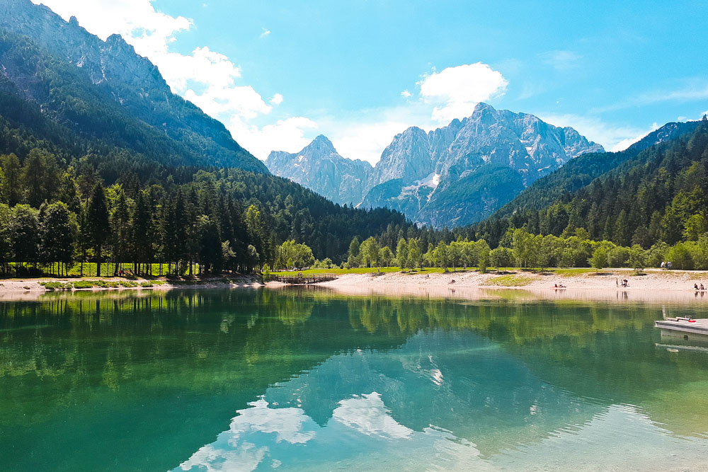 Jasna See Slowenien Rundreise