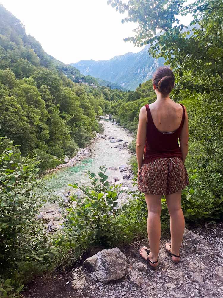 Soca Tal leichte Wanderung