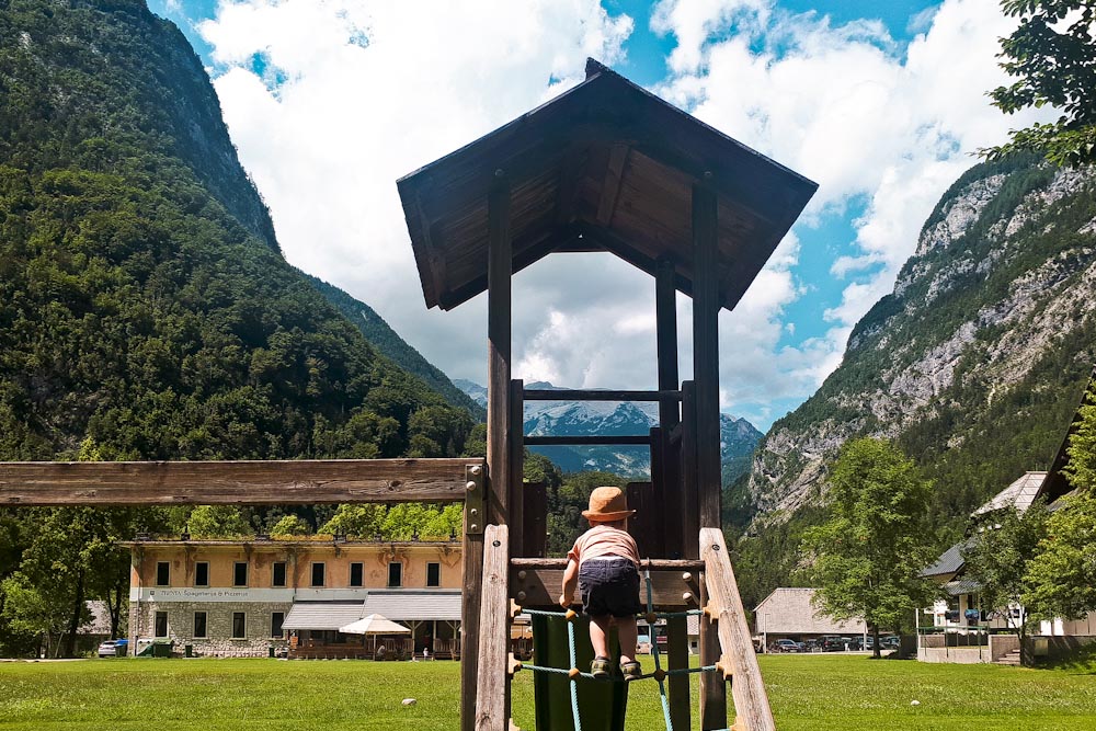 Triglav Nationalpark mit Kindern: Trenta Soca Tal