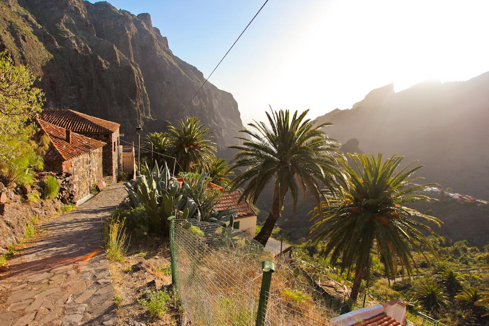 Anfahrt nach Masca auf Teneriffa