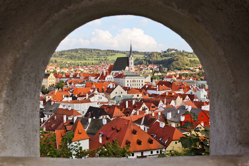 Cesky Krumlov Aussicht