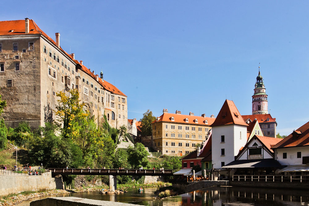 Krumau Sehenswürdigkeiten: das Schloss Krumau