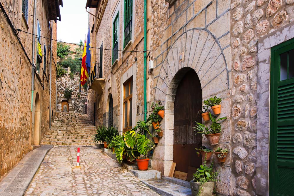 Gasse in Fornalutx
