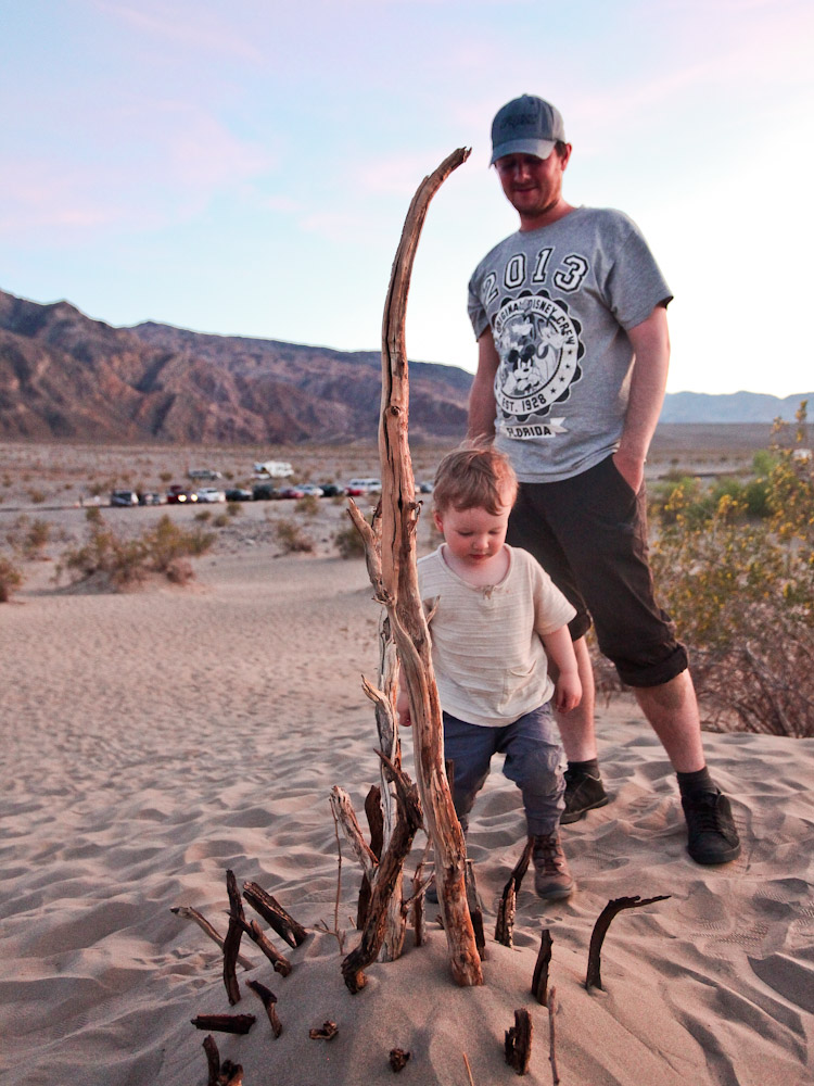 Death Valley mit Kindern