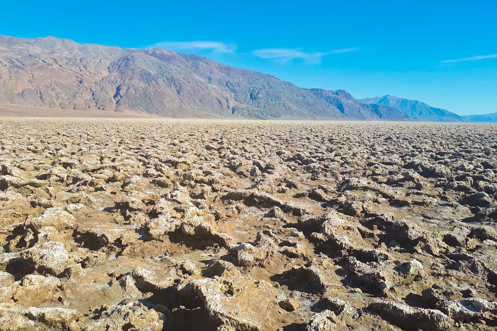 Devils Golf Course Death Valley