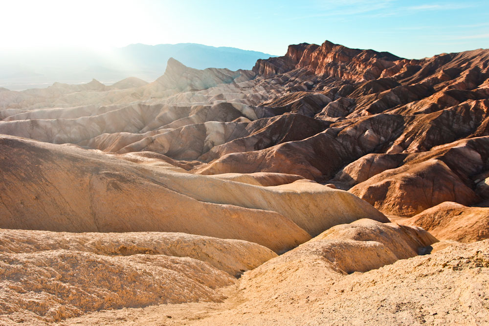 Death Valley Aussichtspunkte: Zabriskie Point
