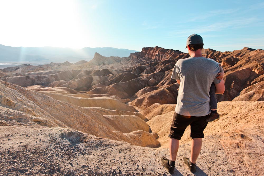 Ins Death Valley mit Kind