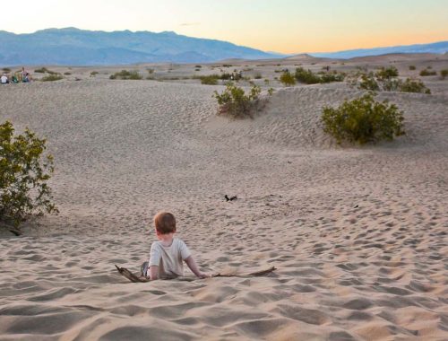 Ins Death Valley mit Kindern