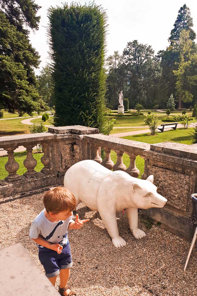 Gastgarten Cafe Hermes, Hermesvilla mit Kindern