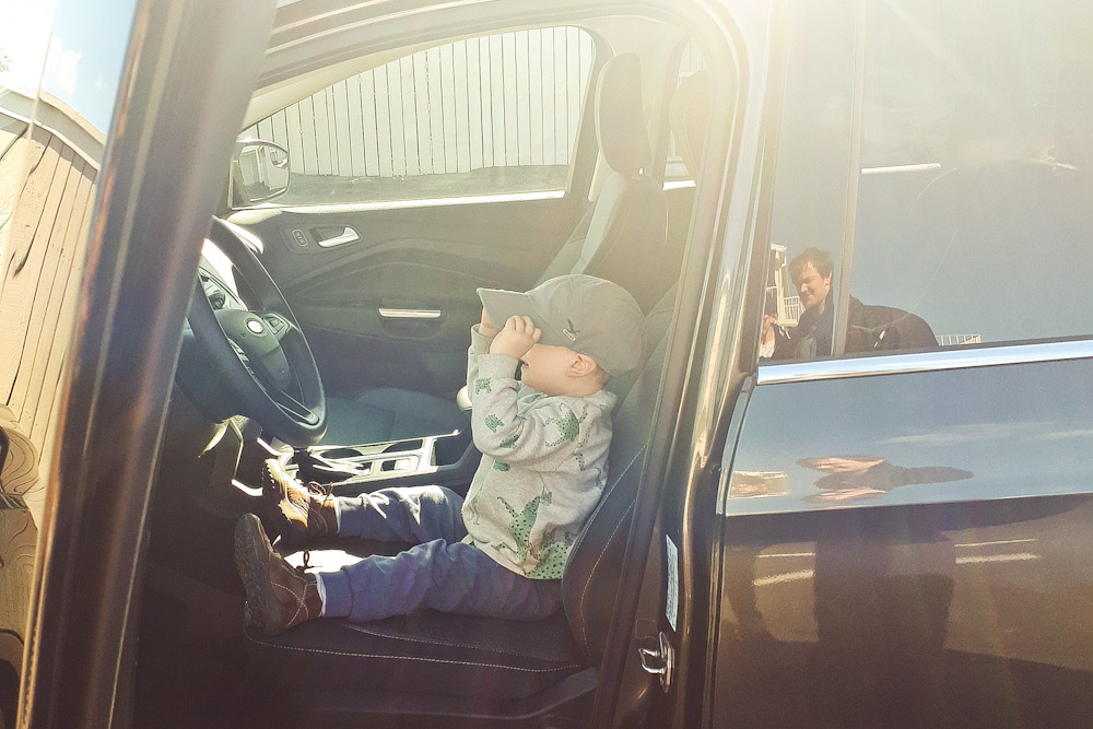 Beschäftigung Lange Autofahrt mit kleinem Kind