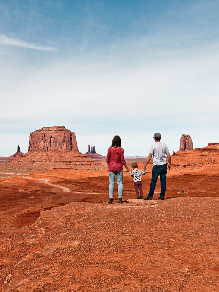 Monument Valley mit Kindern