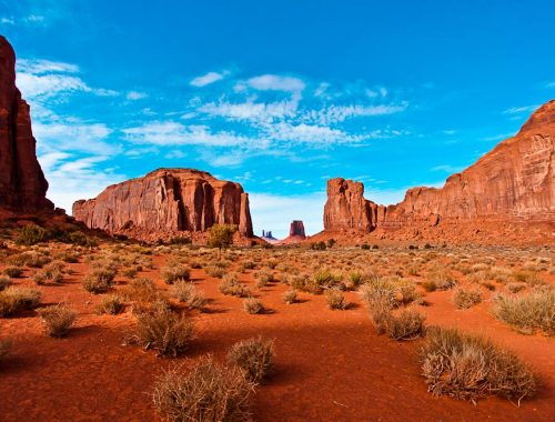 Auf dem Monument Valley Scenic Drive