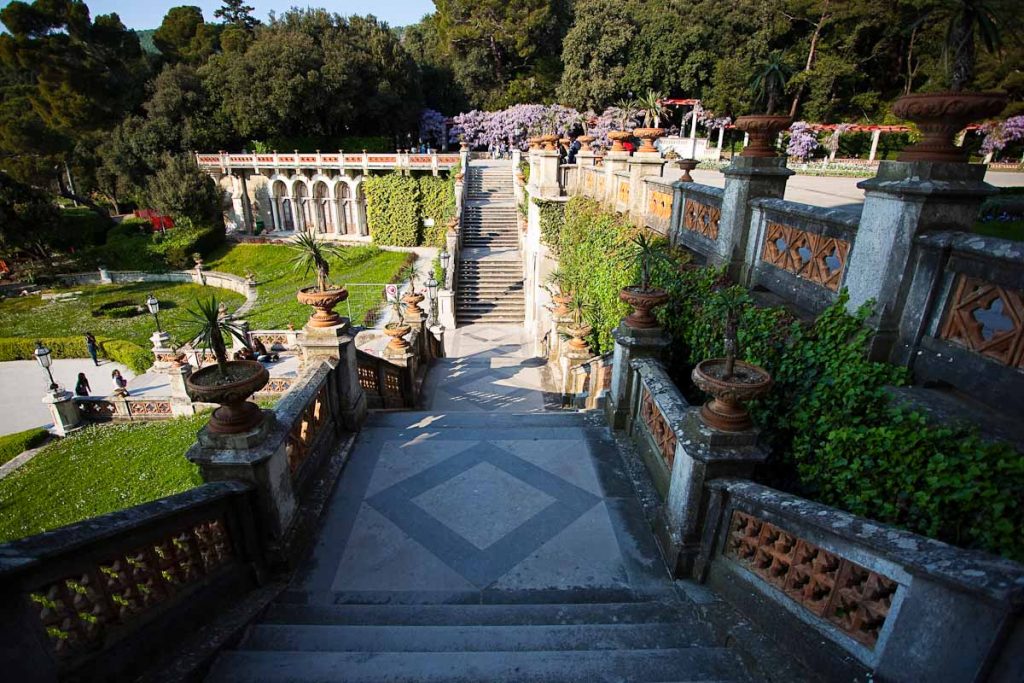 Schlossgarten Castello di Miramare