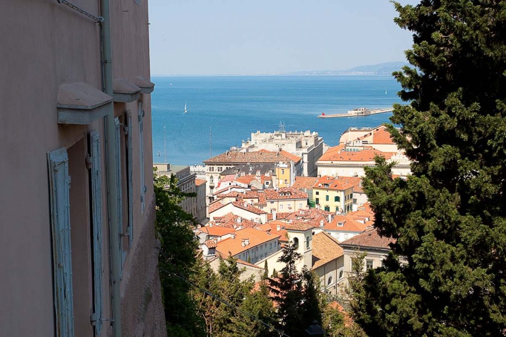Triest Tipps: Ausblick Castello di san Giusto