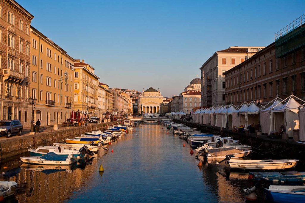 Canale Grande Triest Sehenswürdigkeiten
