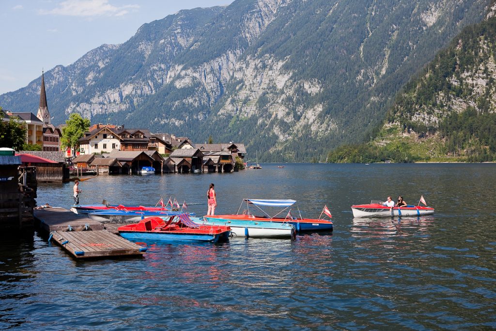 Hallstatt Sommer im Salzkammergut