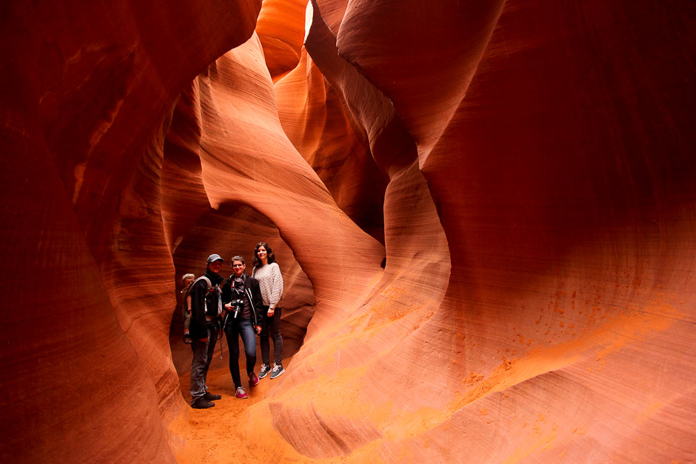 Highlight auf unserem USA Südwesten Roadtrip: der Antelope Canyon