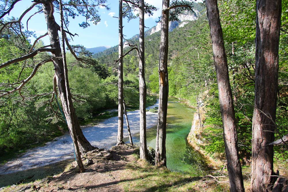 Im Höllental wandern