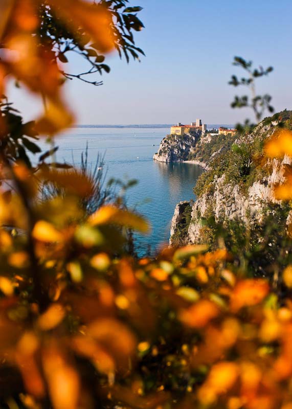Castello di Duino vom Rilkeweg