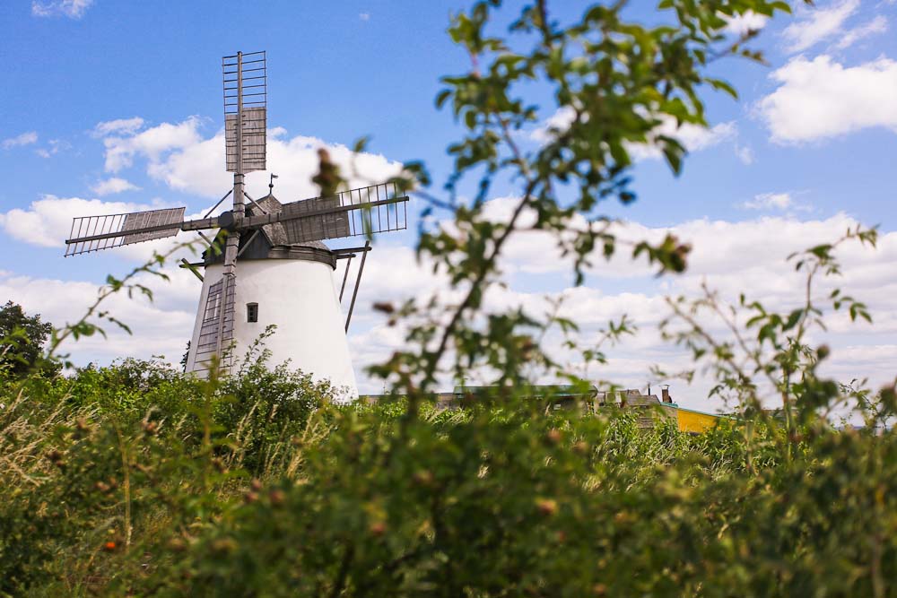 Wahrzeichen von Retz: die Windmühle