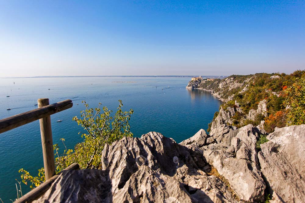 Triest Ausflugsziel: wandern am Rilkeweg