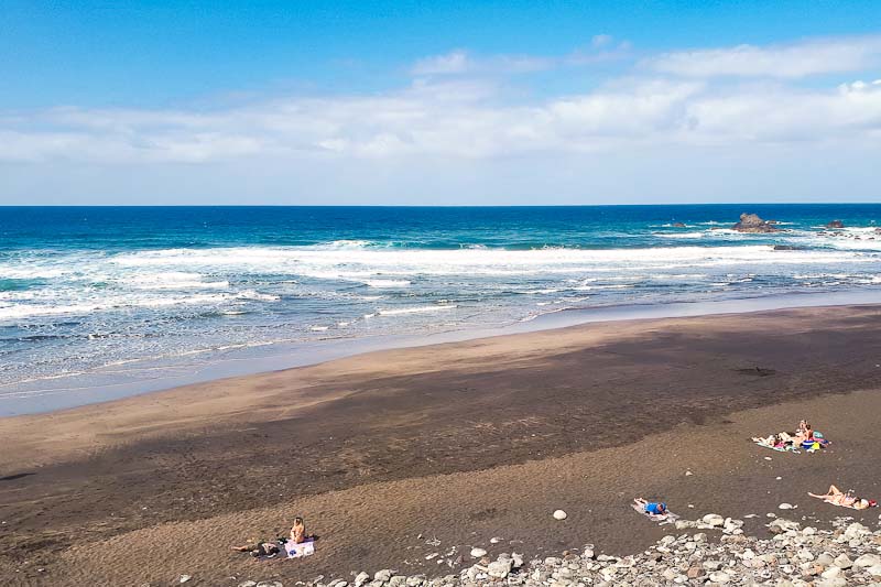 Teneriffa Playa de Benijo