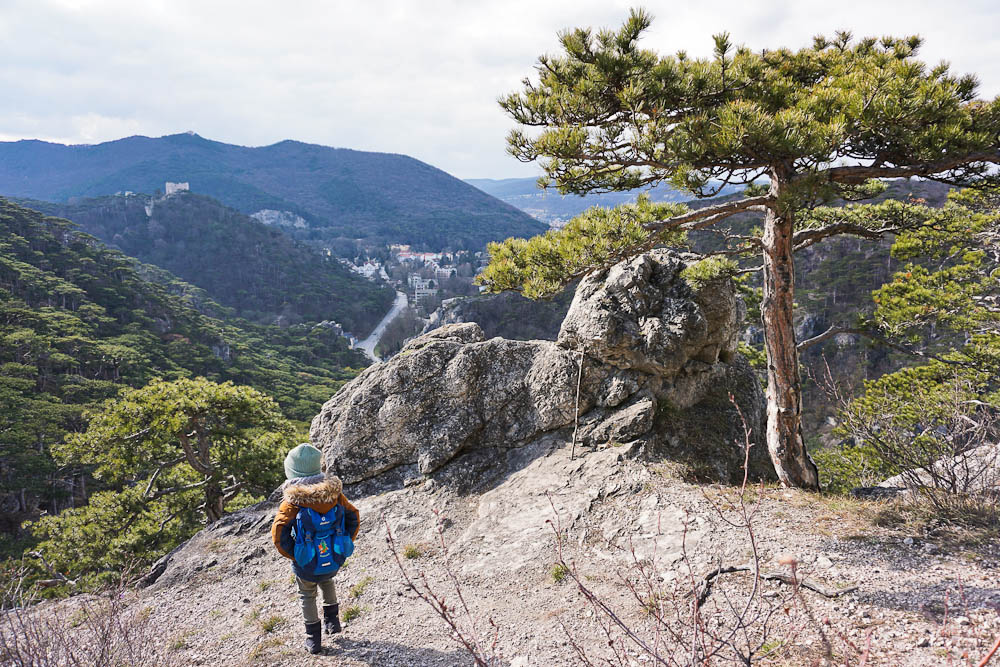 Rund um Mödling wandern mit Kindern