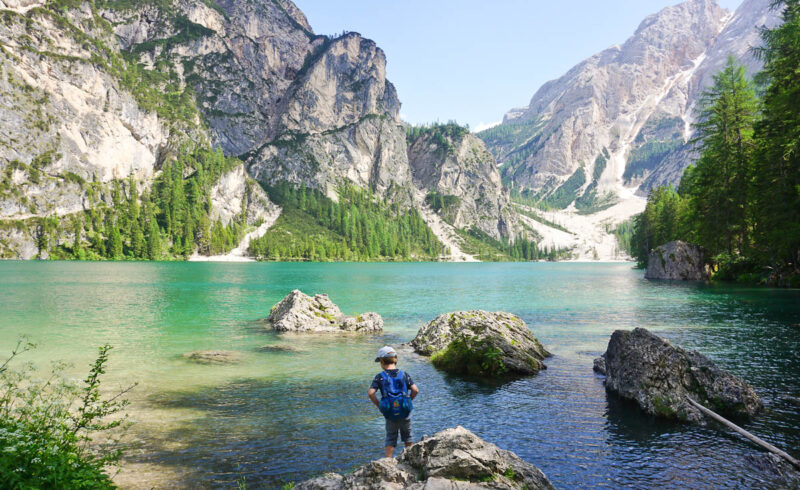 Südtirol mit Kindern - Ausflugsziele wie der Pragser Wildsee