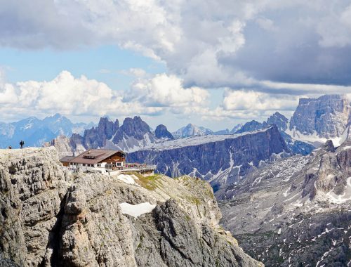 Lagazuoi Hütte Lagazuoi Wanderung