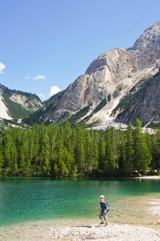 Südtirol mit Kindern: Am Pragser Wildsee