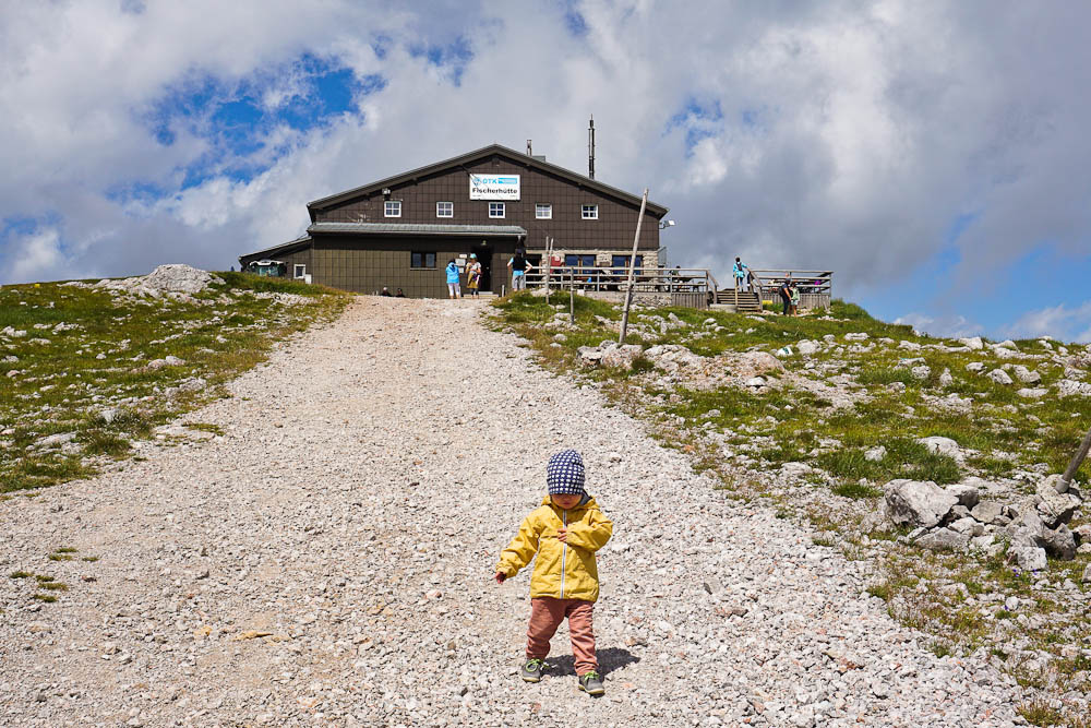 Fischerhütte Schneeberg mit Kindern