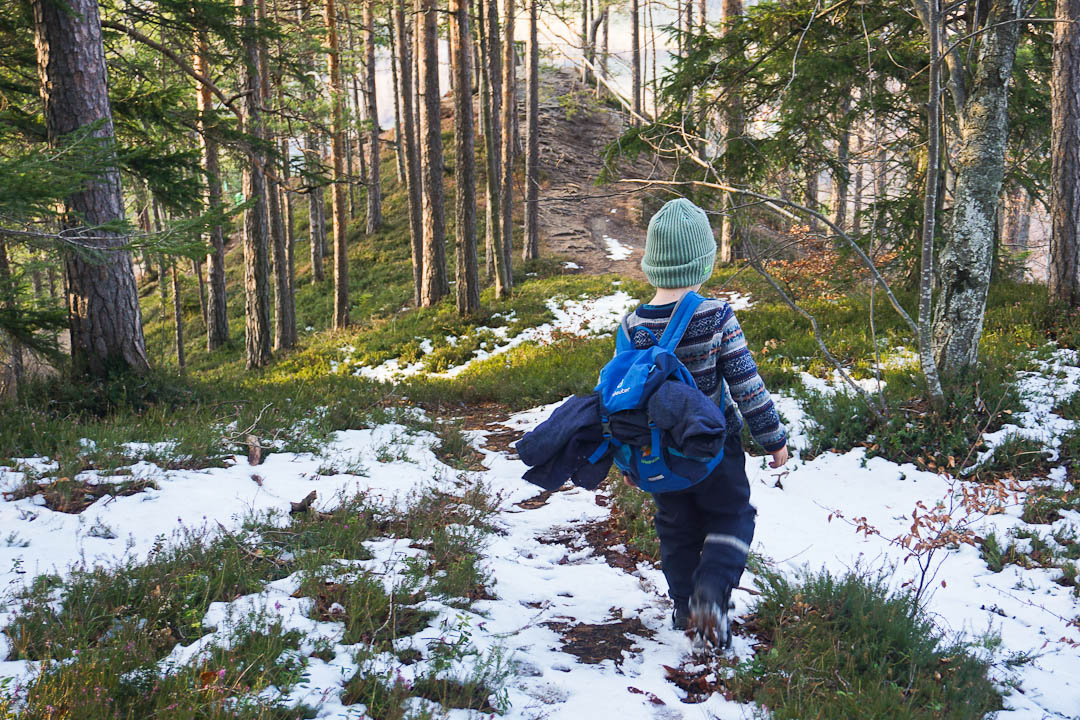 Winter Ausflüge mit Kindern in der Natur