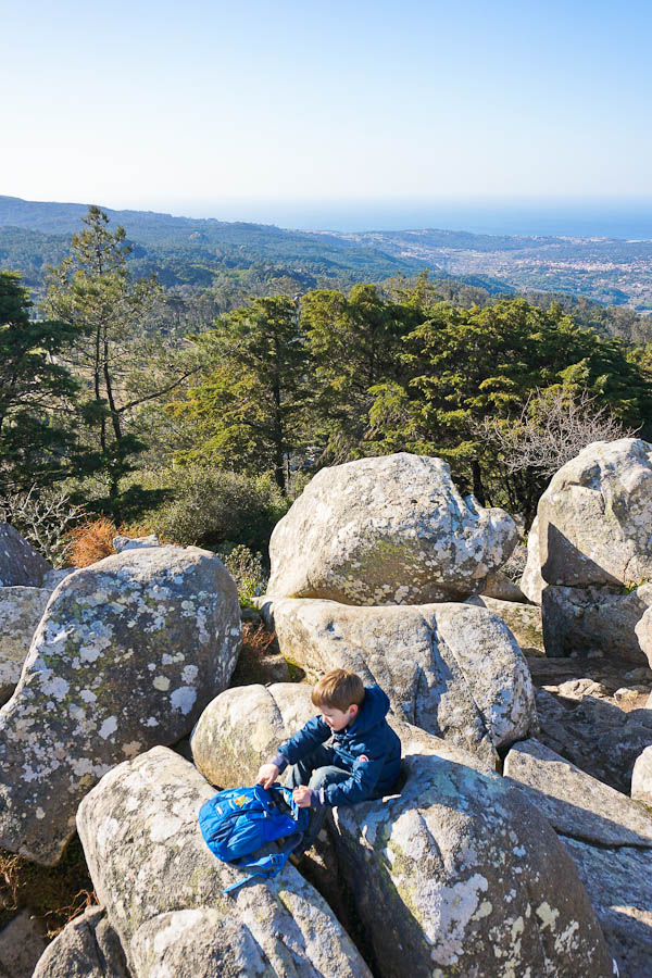 Cruz Alta Sintra wandern mit Kindern