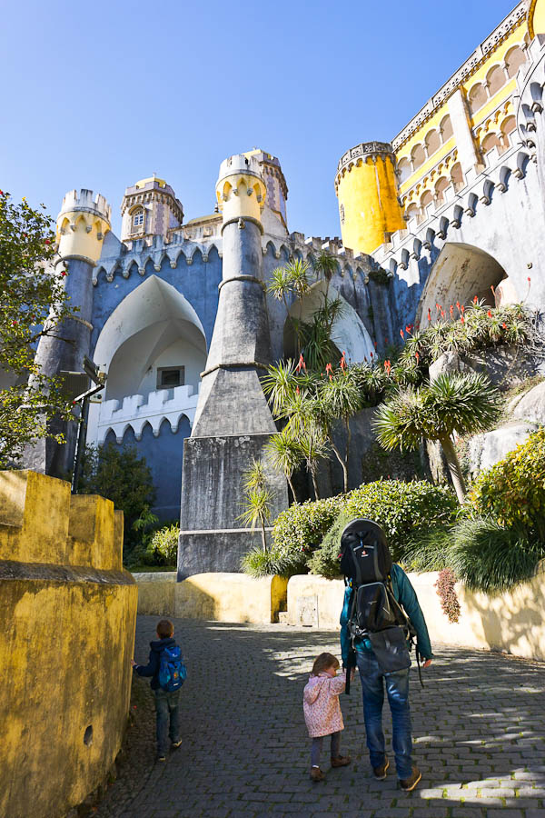 Palacio da Pena mit Kindern
