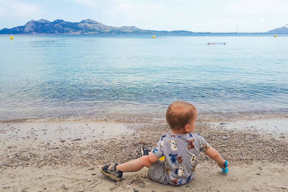 Mallorca mit Kindern, hier am Playa de Formentor