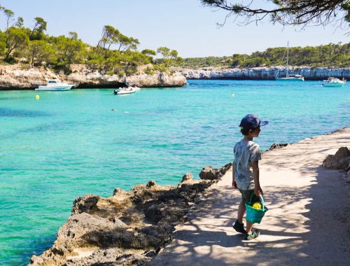 Mallorca mit Kindern: Cala Mondrago